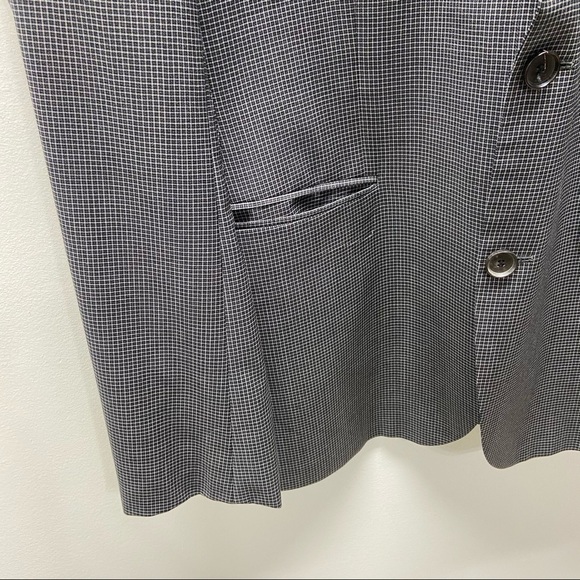BOSS Hugo Boss Glen Plaid Blazer Jacket Mens 42L - Picture 4 of 11